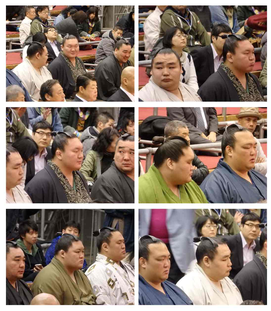 大相撲大阪場所土俵祭り・力士の表情_画像